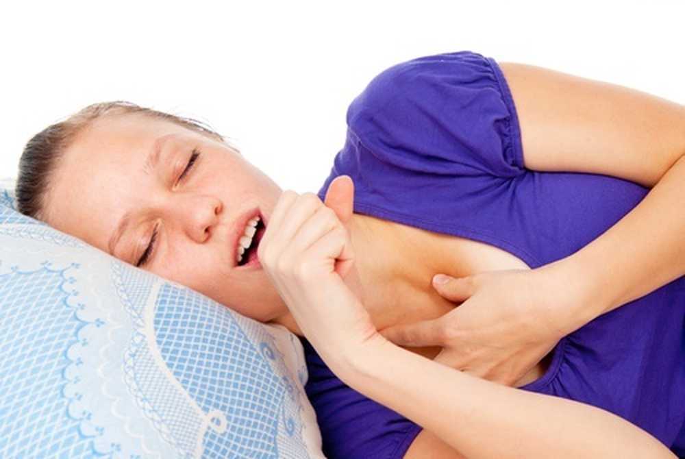 Почему на спине кашель